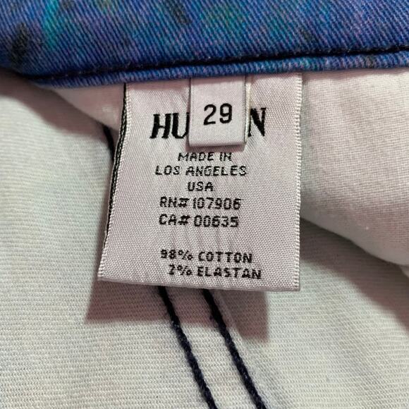 Hudson Jeans Tie-Dye Nico Nebula Midrise Super Skinny Jeans - Picture 6 of 6